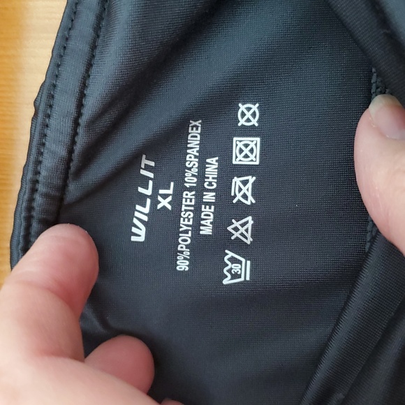 Will It Dark Gray Women's Athletic Skirt With Undershorts XL - Picture 4 of 7